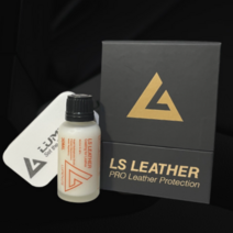 루미너스 엘에스 레더 실내 가죽 코팅제 30ml 실리카70% 가죽 유리막 코팅 피막층 형성