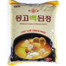 best 업소용 대형 음식점 식당 식재료 몽고 백된장 4kg EA, EA 1