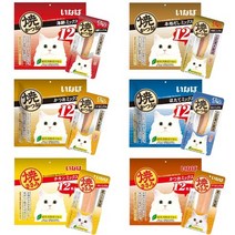 이나바 챠오 야끼닭가슴살 4종 야끼가다랑어 4종 대용량 12p, 야끼가다랑어 12p 해물믹스
