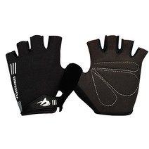 현hmhway_로드자전거장갑 헬스 운동 반장갑 낚시 운동용 스포츠 등산♥myway, 검정