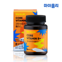 마이올리 코어 비타민B 플러스 800mg x 180정 6개월분, 1개, 60정