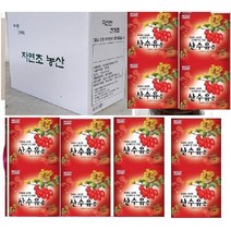 구기자즙45팩 60팩(115ml) 특A 산수유즙 오미자즙 구기자진액, 산수유즙60팩
