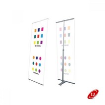 에스에스유로피아/ 빅폴 배너 거치대 단면060 600x1200 600x1800, 상세내용표시