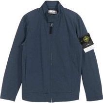 스톤아일랜드 (당일) 22FW 와펜 패치 소프트쉘 블루 자켓 751541527 V0023