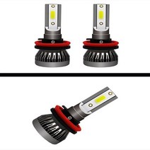 SM5 임프레션 M1 LED 전조등 안개등 H7 H8 H4 9005 9006, H7 2개 1세트