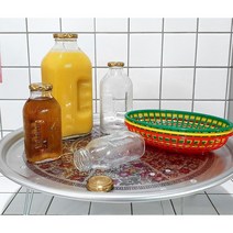 델몬트 훼미리 쥬스병 보리차병 레트로 감성 물병 4size, 245ml