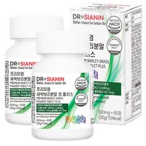 닥터시아닌 프리미엄 새싹보리분말 정 플러스, 60정, 2개