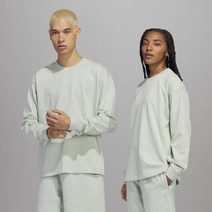 아디다스 퍼렐 윌리엄스 베이직 티 - Linen Green