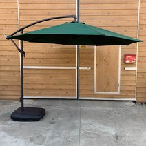 신호등 파라솔 가정용 지름 3m, 연갈색-기본십자받침