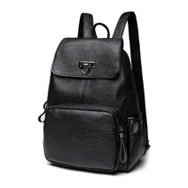 [국내배송] 스타1(STY1) 미니멀 양가죽 백팩 여성백팩 여성가방 가죽백팩 블랙 680g 정품판매자 아길라 확인필