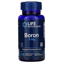 Life Extension Boron 3 mg 100 Vegetarian Capsules