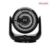 아이리버 블랭크 에어 서큘레이터 BC-A50 써큘레이터 탁상용 선풍기 블랙+보관 파우치 증정, 블랙