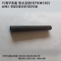 기계구조용 탄소강관(STKM13C)정밀냉간인발/스틸파이프/1m6개1set/외경33~70mm, 25x33mm(내경x외경)