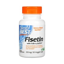 닥터스베스트 노부세틴 함유 피세틴 100mg 30 식물성 캡슐, 1개, 기본