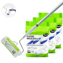 일음쇼핑^^mMK_ C-12 60회 테이프클리너 3단롱핸들+케이스+리필10 털크리너 먼지 클리너 고양이 강아지일medi^^, ab^^선택없는