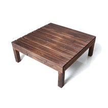 원목 야외평상 조립식 데크 정원 정자 DIY 평상만들기, 길이 90X높이 63 cm 격자 울타리