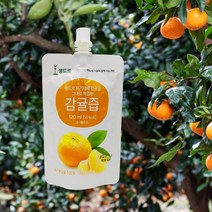 NFC 착즙주스 감귤즙 제주 무농약 감귤쥬스 120ml x 10팩, 유기농 감귤즙 30팩