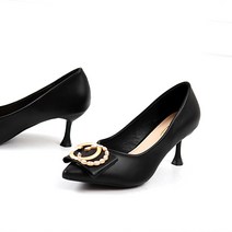 오늘발송+주문폭주) 인기만점 스틸레토 비죠 미들힐 7cm