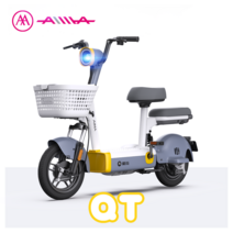 아이마 QT(그래핀 48V 13Ah 납산 48V 12Ah 45-55km), [그래핀배터리] 그레이+옐로우