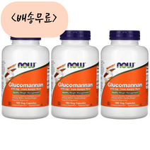 [늘품] 나우푸드 글루코만난 575mg 180개입 3개 Glucomannan, 180정, 180개