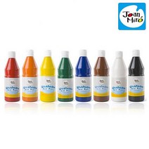 리틀호안미로 워셔블페인트 500ml 8색 택1 유아용퍼포먼스물감 템페라, 1, 흰색 500ml