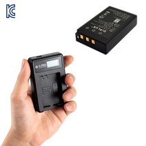 상세설명참조 올림푸스 BLS-1 호환배터리+충전기 E-P2, LCD싱글충전기1개 호환배터리1개