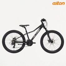 2021 알톤 24인치 유니크한 초등학생 자전거 엑시언24 MTB 팻바이크형, 블랙, 반조립 배송(대리점 셋팅요망)