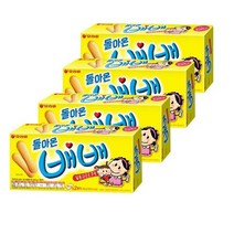 오리온 돌아온 배배 달콤사르르쿠키 80g x 4개, 1세트