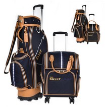 라마다발리 남성용 9인치 휠 골프백세트 캐디백 캐리어 보스턴백 골프가방, N22RB001-NY_네이비, 네이비
