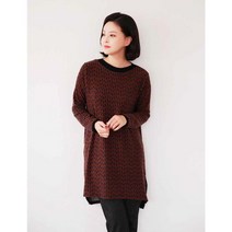 [AK PLAZA] [몬테밀라노] 밑단 옆트임 롱 티셔츠 (B912TY3320)