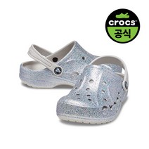 크록스 키즈 BAYA GLITTER CLOG K SV (23SKCL207015)