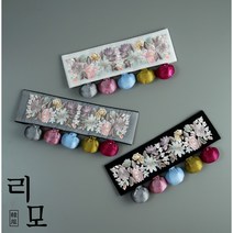 리모한복 돌띠 목단