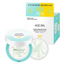 에이지투웨니스 AGE20 롱 프로텍션 에센스 썬팩트 본품+리필, 3세트