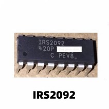 오디오 파워 앰프 칩 IRS2092S IRS2092 IRS2092PBF DIP-16 SOP16 1 개, [02] IRS2092  SOP- 16
