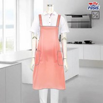 [포시스] 메쉬방수앞치마-중[반투명] 앞치마, 핑크, 1개입