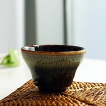 도자기 블랙 사케 주전자 사케잔 정종 술주전자 술잔, 2) 블랙 술잔