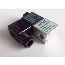 솔 밸브 2V025-06 12V/24 DC 110V/220V AC 2 포트 2Pos 1/8 quotBSP 정상 폐쇄 솔레노이드 코일 Led, [04] 24V