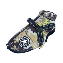 하네스와 대형 애완견 개 자켓 래 도 방수에 대한 겨울 따뜻한 개 옷 큰 개 코트 치와와 프렌치 불독 의상, 05 Camouflage, L