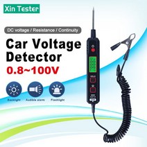 전기 계측기 Xin 테스터 100v 펜 타입 자동차 전압 검출기 스마트 비접촉 가변 dc 전압 백라이트 테스터 xt86a, 없음, 1개