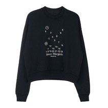 럭셔리에비뉴 럭셔리에비뉴 (메종 마르지엘라) S51GU0118 S25540 900 넘버링 로고 여성 맨투맨 (P002463656)