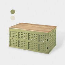 코베아 아웃도어 폴딩박스 SET 70L KFB-70G/WSET 143250, 올리브그린