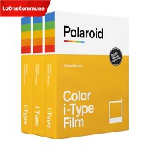 폴라로이드 필름 나우 원스텝 플러스 2 IType 클래식, 칼라2 흑백1 (24매)