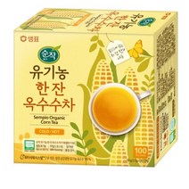 순작 유기농 한잔 옥수수차, 1.5g, 1개입, 200개