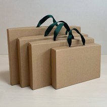 성원포장 손잡이 상자 고급 선물상자 C형, C형 13번(10매)+파도간지, 검정색