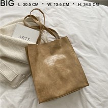 쇼퍼백 숄더백 명품 데일리 소파 악어 가죽 가방 캐주얼 토트 백 여성용 지갑 및 핸드백