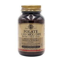솔가 엽산 800mcg 250정 식물성 캡슐 1개, 250개