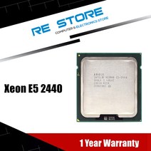 Intel Xeon E5 2440 SR0LK cpu 2.4GHz 6 코어 15M LGA 1356 프로세서 CPU, 한개옵션0