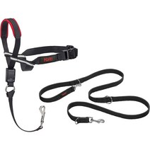 애견 산책 입마개 훈련용품 헤드컨트롤 Halti Optifit Headcollar and Training Lead Combination Pack, M