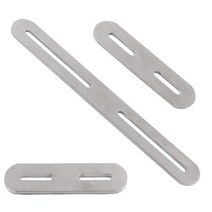 철물전 스텐 일자 보강철물 연결철물 3T 평철 일자 고정쇠, 195x24x3T, 1개