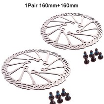 SRAM자전거 디스크 브레이크 로터 160mm 센터라인 유압 고강도 Mtb 2 개, 07 AVID 2pc 160160mm